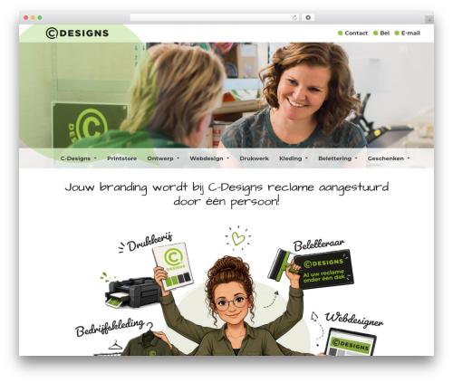 dodo_theme WordPress theme - c-designs.nl