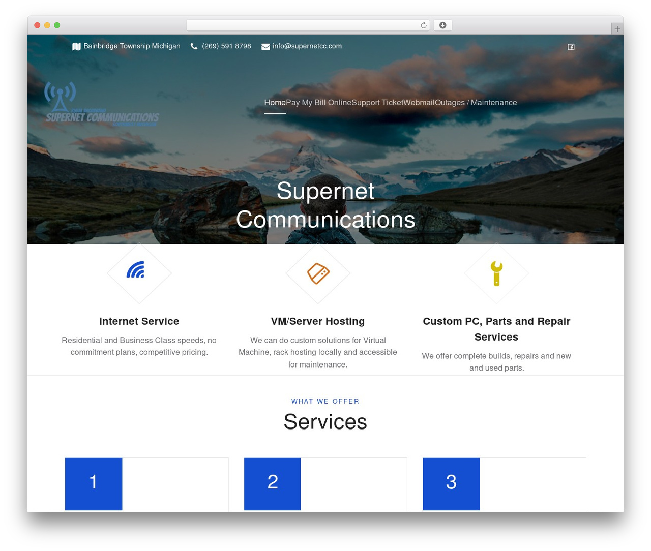 Mindscape WordPress theme - supernetcc.com