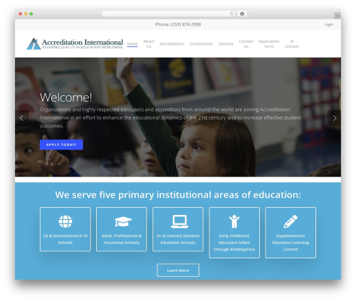 Tp event WordPress plugin - accreditationinternational.org