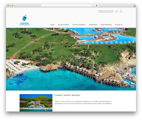 Stack WP theme - oceanictourismservices.com