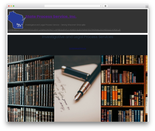State Process WordPress theme - stateprocess.com