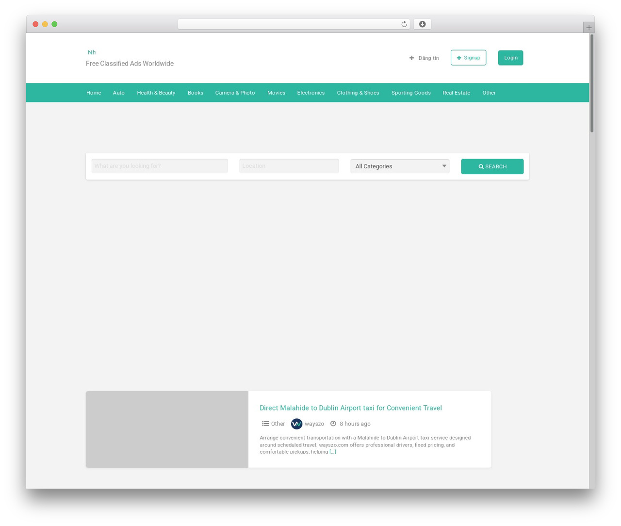 Theme WordPress ClassiPress - nhadat24.org Theme WordPress ClassiPress - nhadat24.org