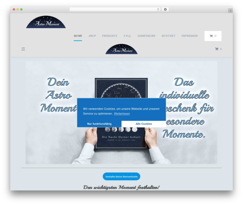 Atomion woocommerce blocks WordPress plugin - astromoment.de