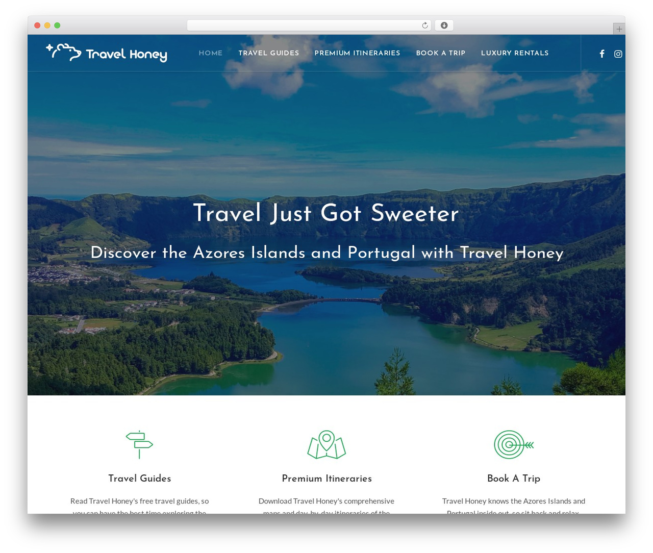 WordPress theme Uncode - travelhoney.com
