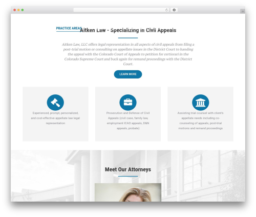 WordPress theme The7 Classic - aitkenlawllc.com