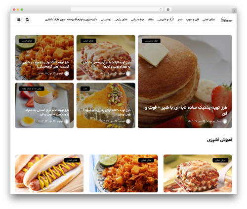 Best WordPress theme Disto - foodotto.com