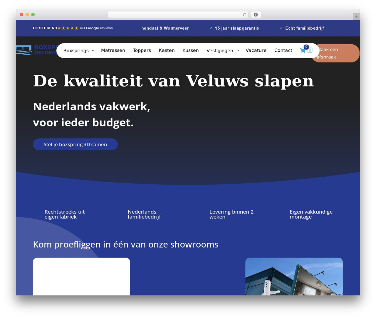 Divi WordPress theme - boxspringgelderland.nl