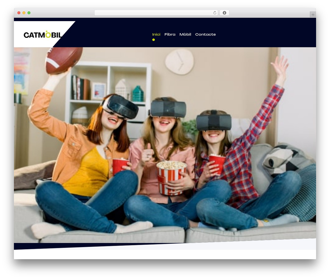 TelNet WordPress theme - catmobil.cat