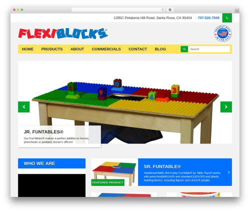 Theme WordPress Responsive Theme - flexiblocks.com
