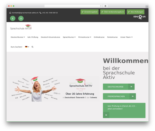 Thecorps helper library WordPress plugin - sprachschule-aktiv.ch