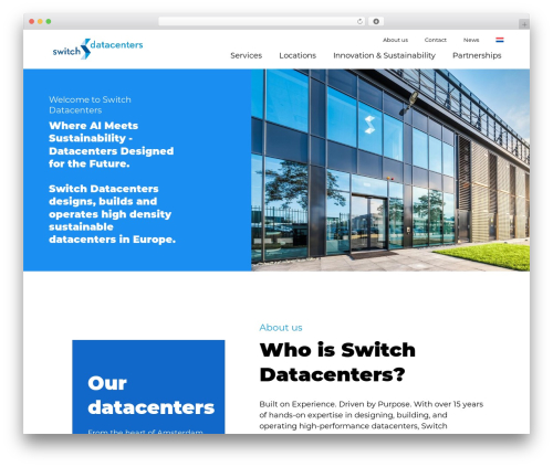 Theme WordPress Hello Elementor - switchdatacenters.com