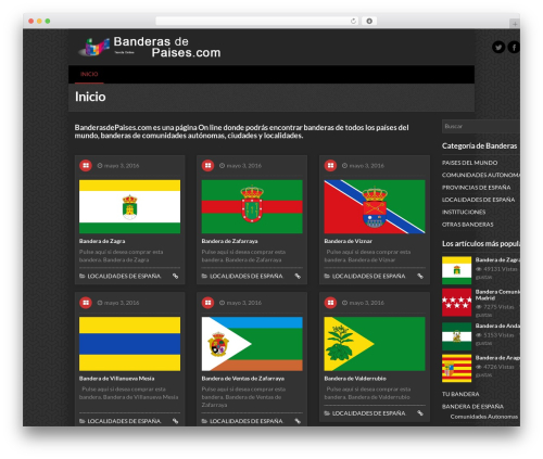 WordPress theme MX - banderasdepaises.com