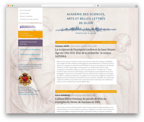 WordPress theme JointsWP-CSS - academie-sabl-dijon.org