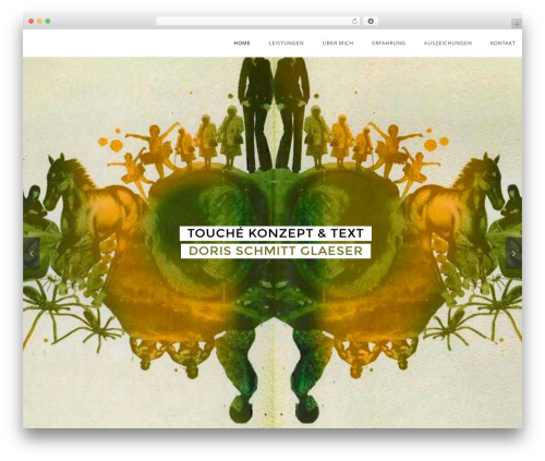 Best WordPress theme Eight Degree - touche-text.com