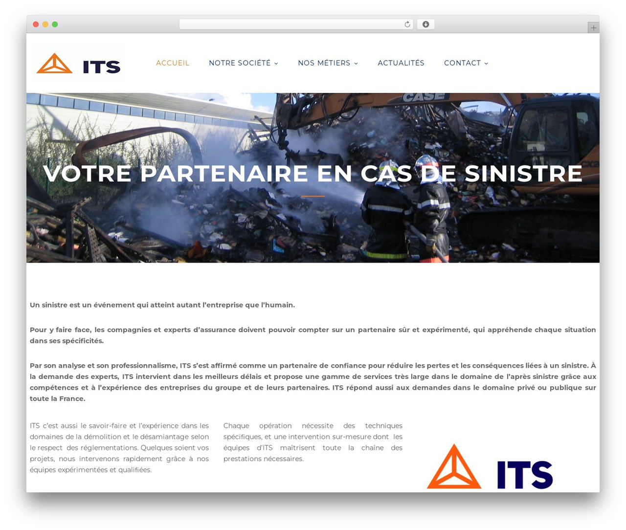 Firefly WordPress theme - itsgroupe.fr