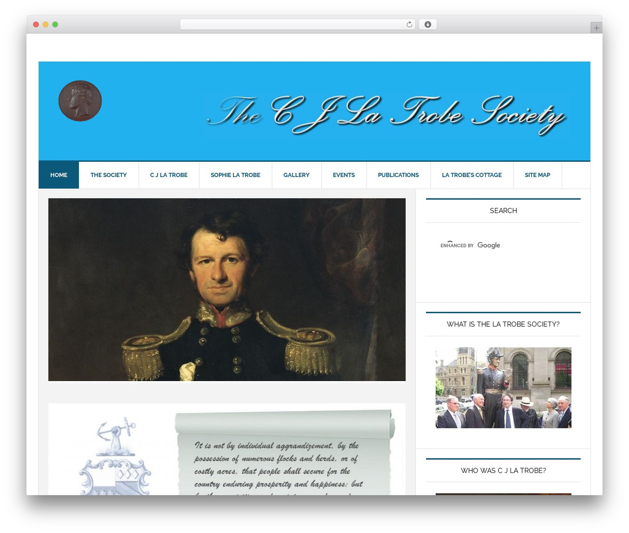 Genesis WordPress theme - latrobesociety.org.au Genesis WordPress theme - latrobesociety.org.au