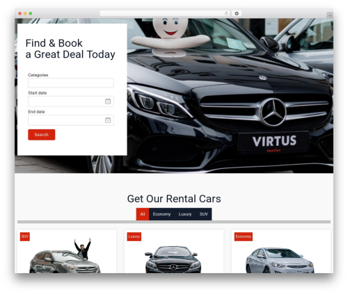 Jet booking WordPress plugin - virtus.uno