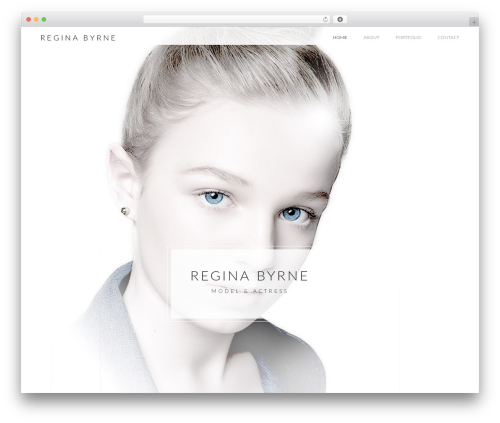Lychee WordPress theme - regina-byrne.com