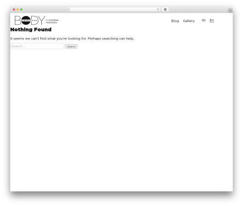 PROWEB WordPress website theme - bodywhisperers.com