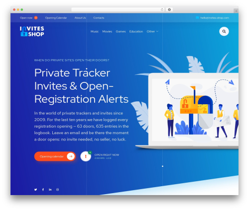 Theme WordPress is - invites-shop.com