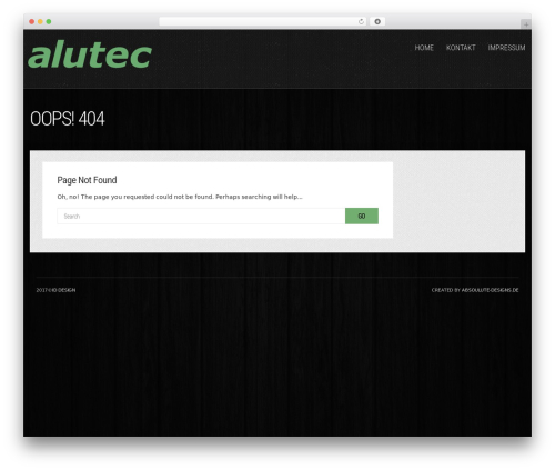 Theme WordPress Olympic - alutec.swiss