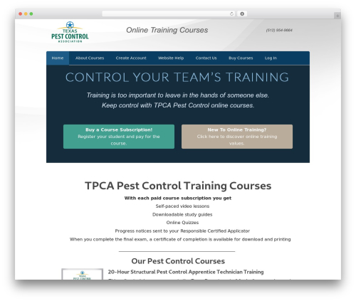 Wp courseware WordPress plugin - tpcatraining.com