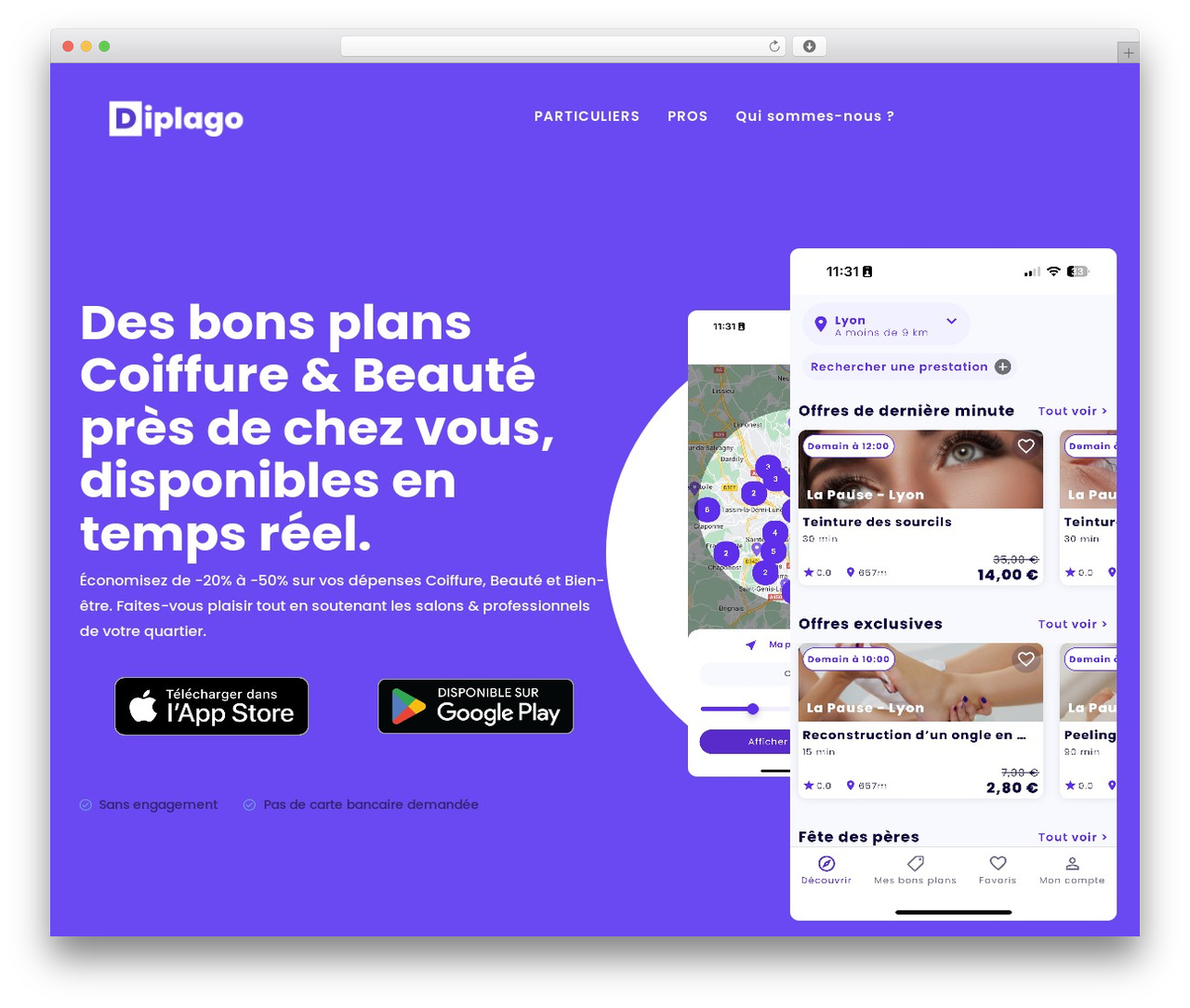 Apper WordPress theme - diplago.fr