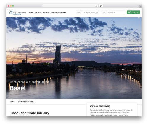 azure Theme theme WordPress - basel-seminarhotels.ch