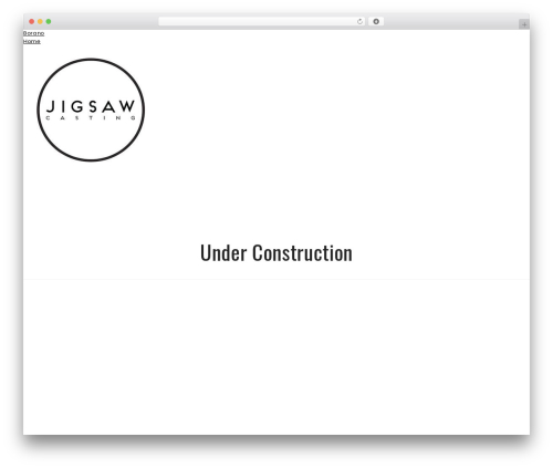 Borano WP theme - jigsawcasting.com