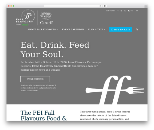 Divi WordPress theme - fallflavours.ca