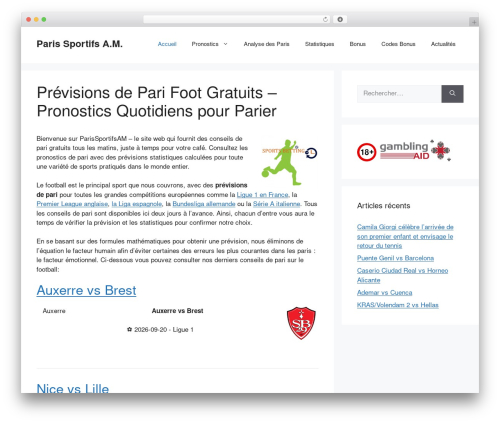 Soccer Widgets (webeki-soccer-scores) free WordPress plugin - parissportifsam.com Soccer Widgets (webeki-soccer-scores) free WordPress plugin - parissportifsam.com