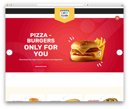 Lafka theme WordPress - foodmohalla.in