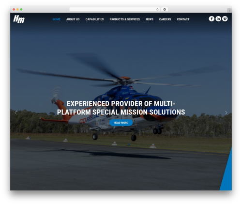 Melon WordPress theme design - helimods.com