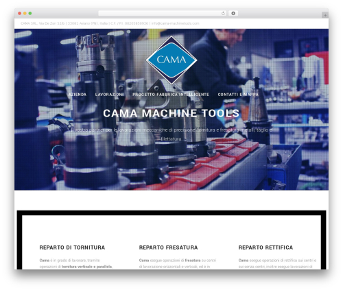 Mint theme WordPress - cama-machinetools.com