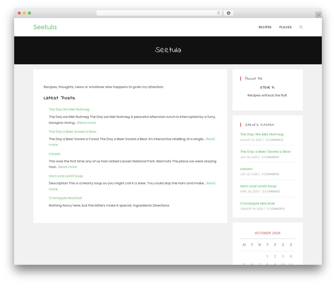 OceanWP theme WordPress - seetula.com