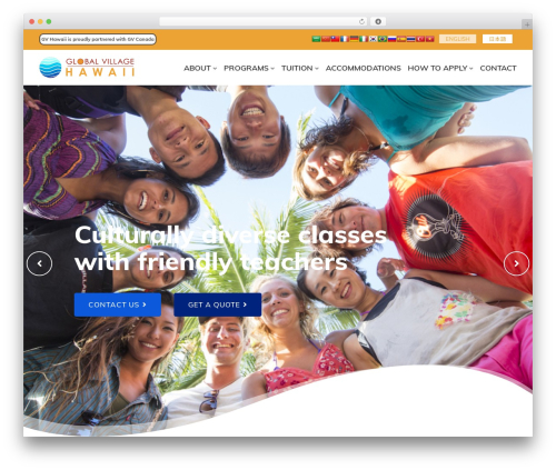 Techno premium WordPress theme - gvhawaii.com