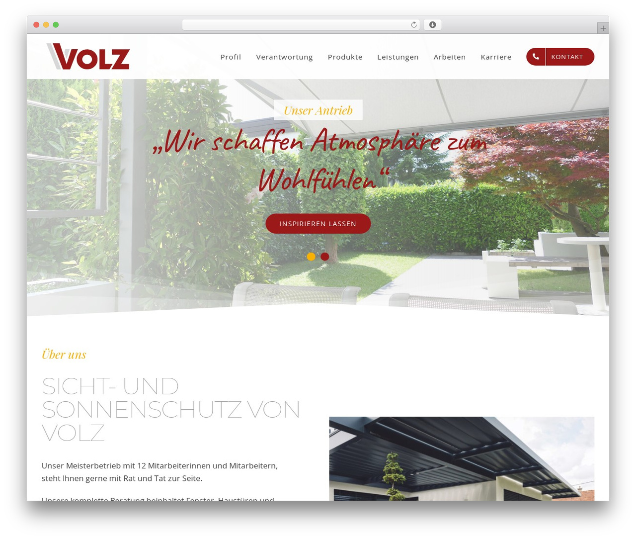 WordPress theme Avada - volz-darmstadt.de