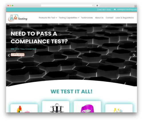 WordPress theme Beaver Builder Theme - amtesting.co