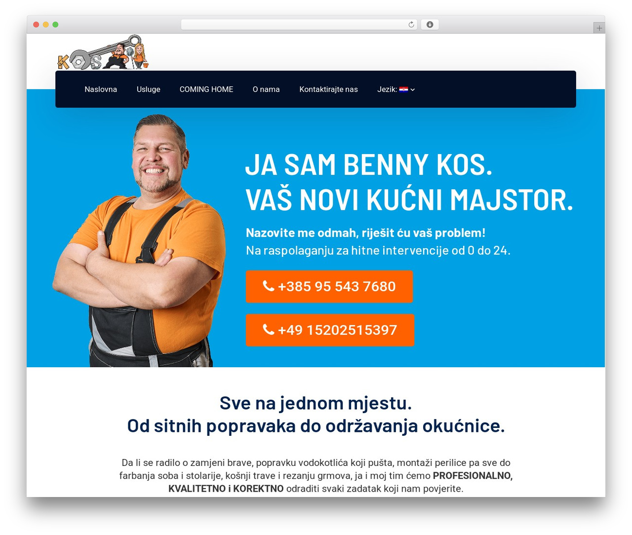 WordPress theme Byron - majstorkos.com WordPress theme Byron - majstorkos.com