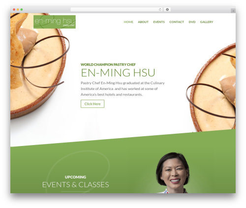 WordPress theme Divi - pastryresource.com