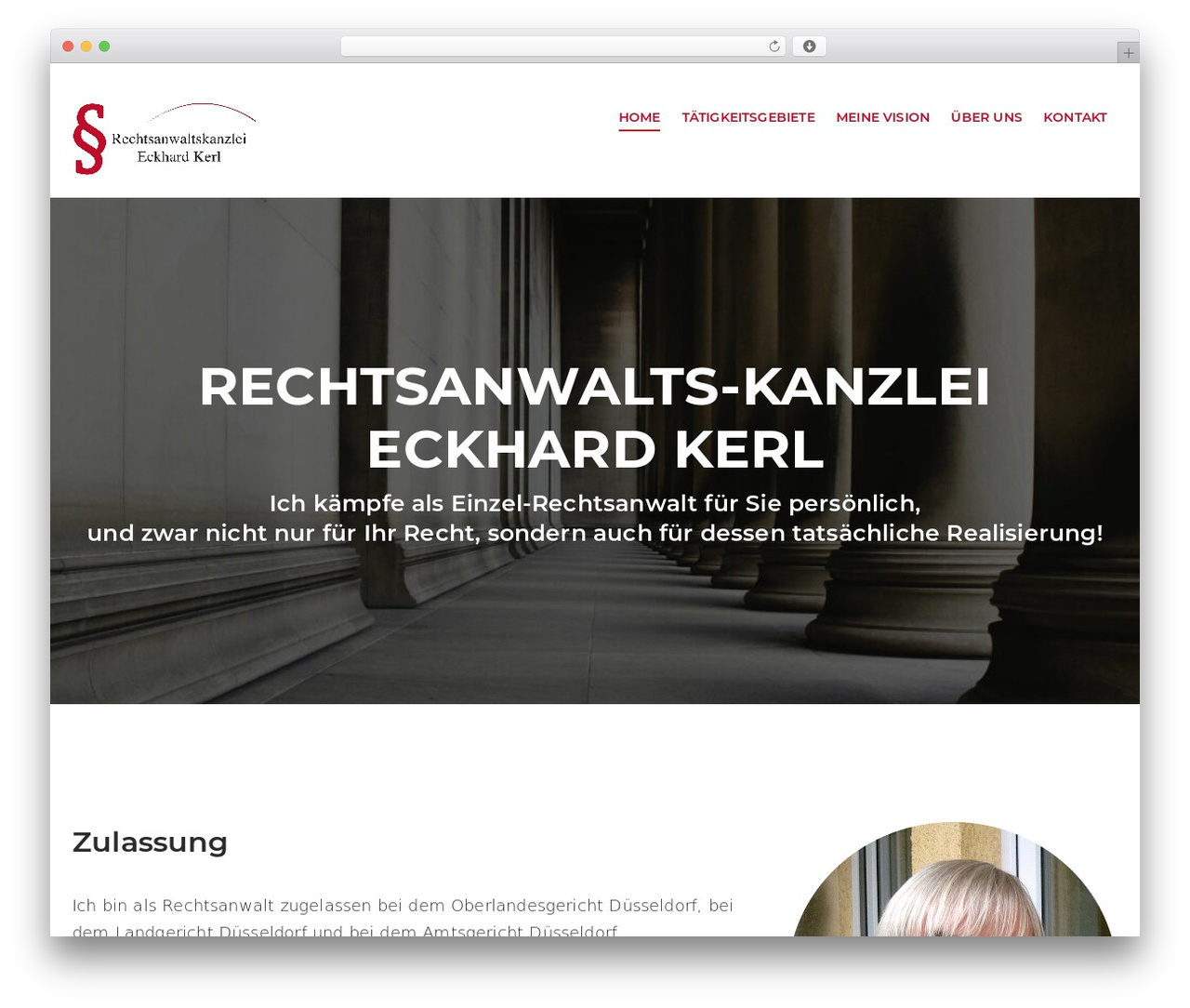WordPress theme Visual Composer Starter - ra-kerl.de