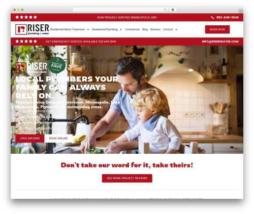 andBRAND Riser theme theme WordPress - riserwater.com