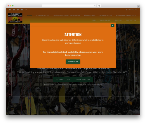 Beacon Theme WordPress theme - rocky-mountain-sports.com