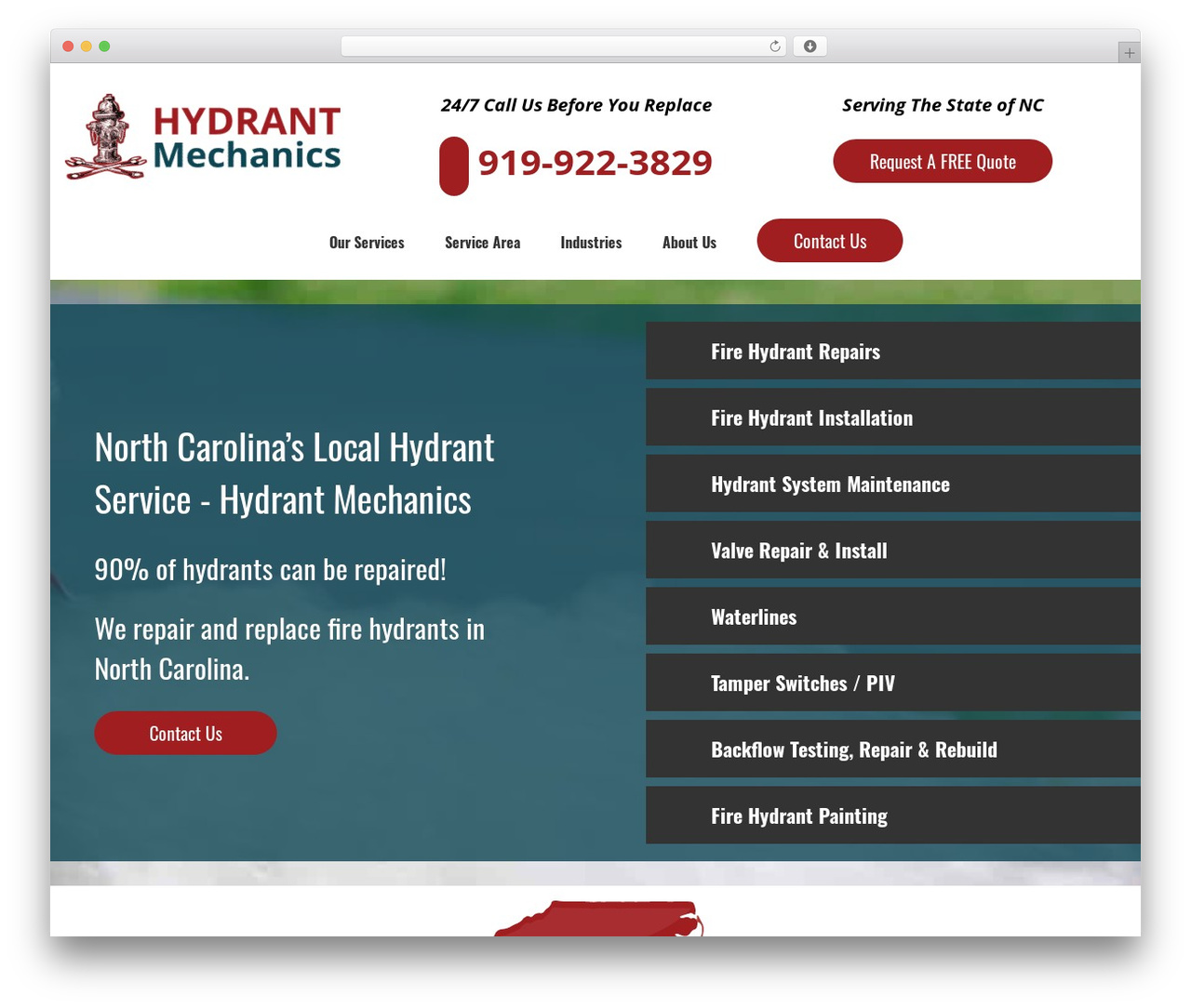 Best WordPress theme Hypercore - hydrantmechanic.com