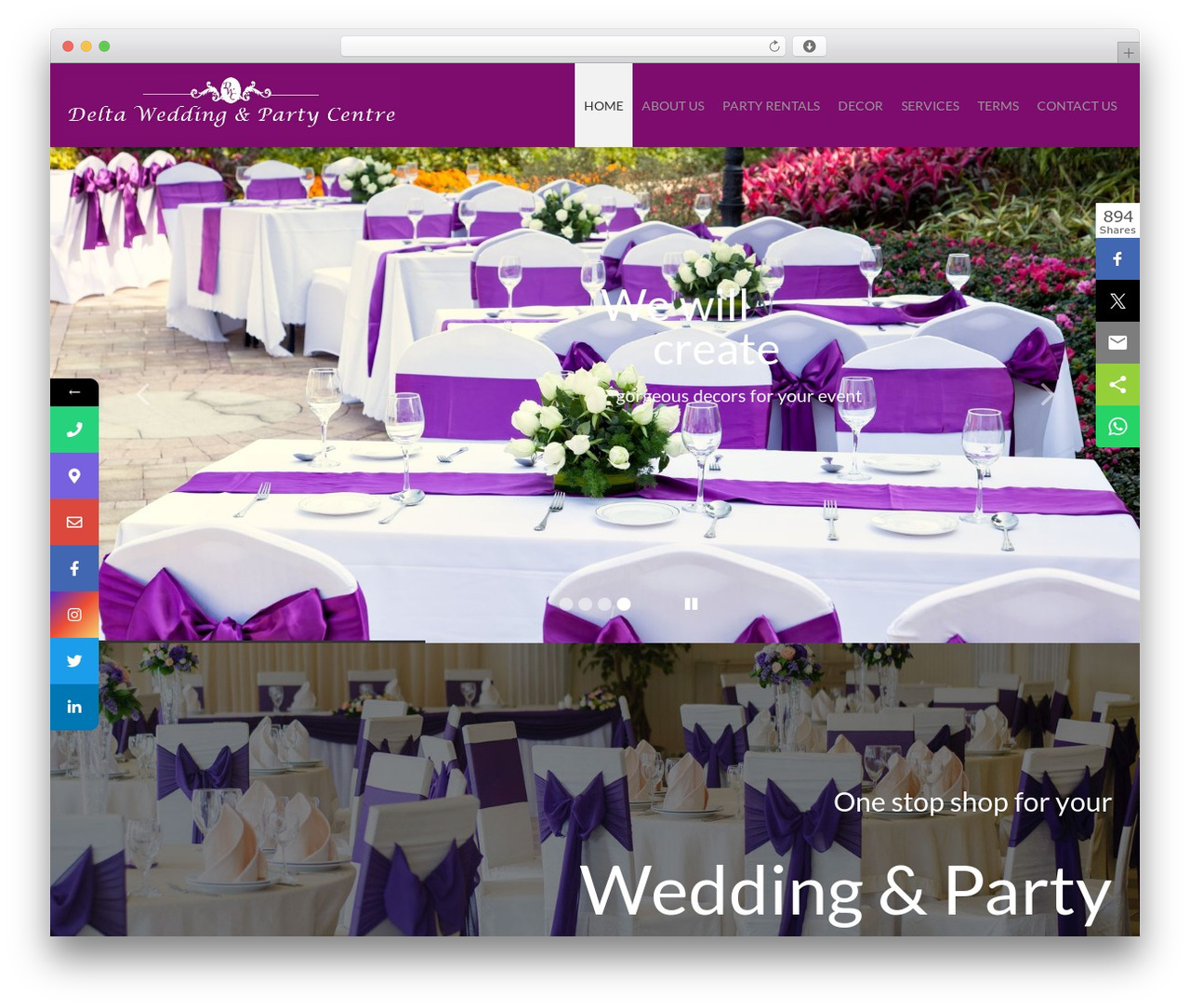 Cherry Framework WordPress wedding theme - deltaweddingcentre.com Cherry Framework WordPress wedding theme - deltaweddingcentre.com