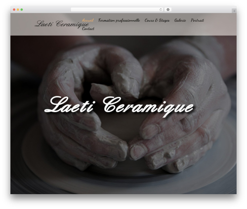 Divi visual footer WordPress plugin - laeti-ceramique.com
