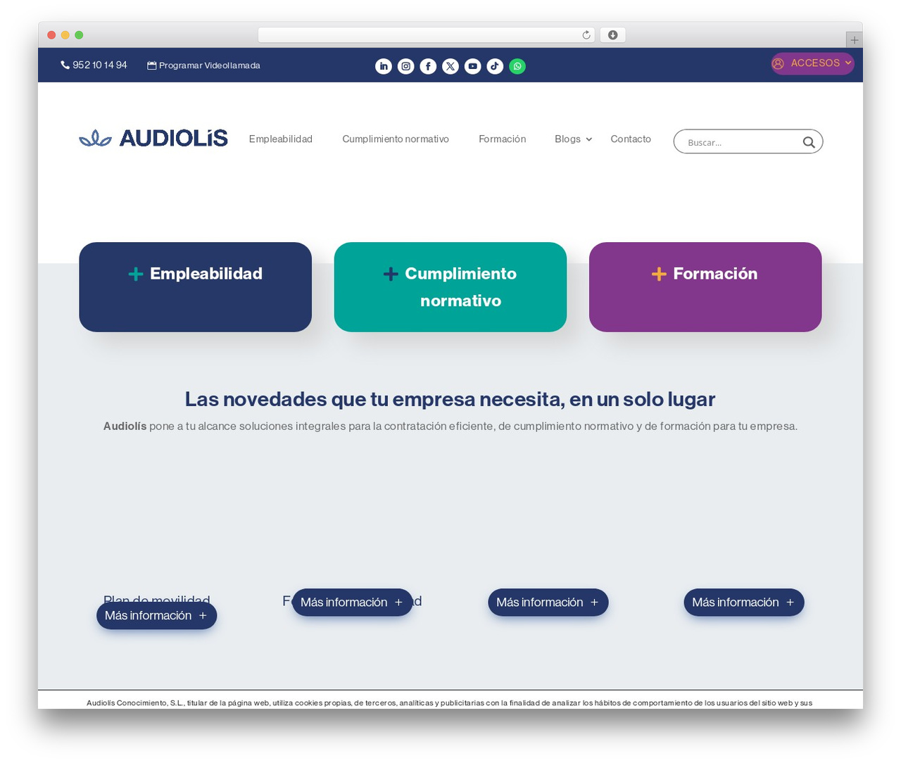 Divi WordPress theme - audiolis.com