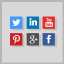 Follow Us Badges free WordPress plugin by DraftPress