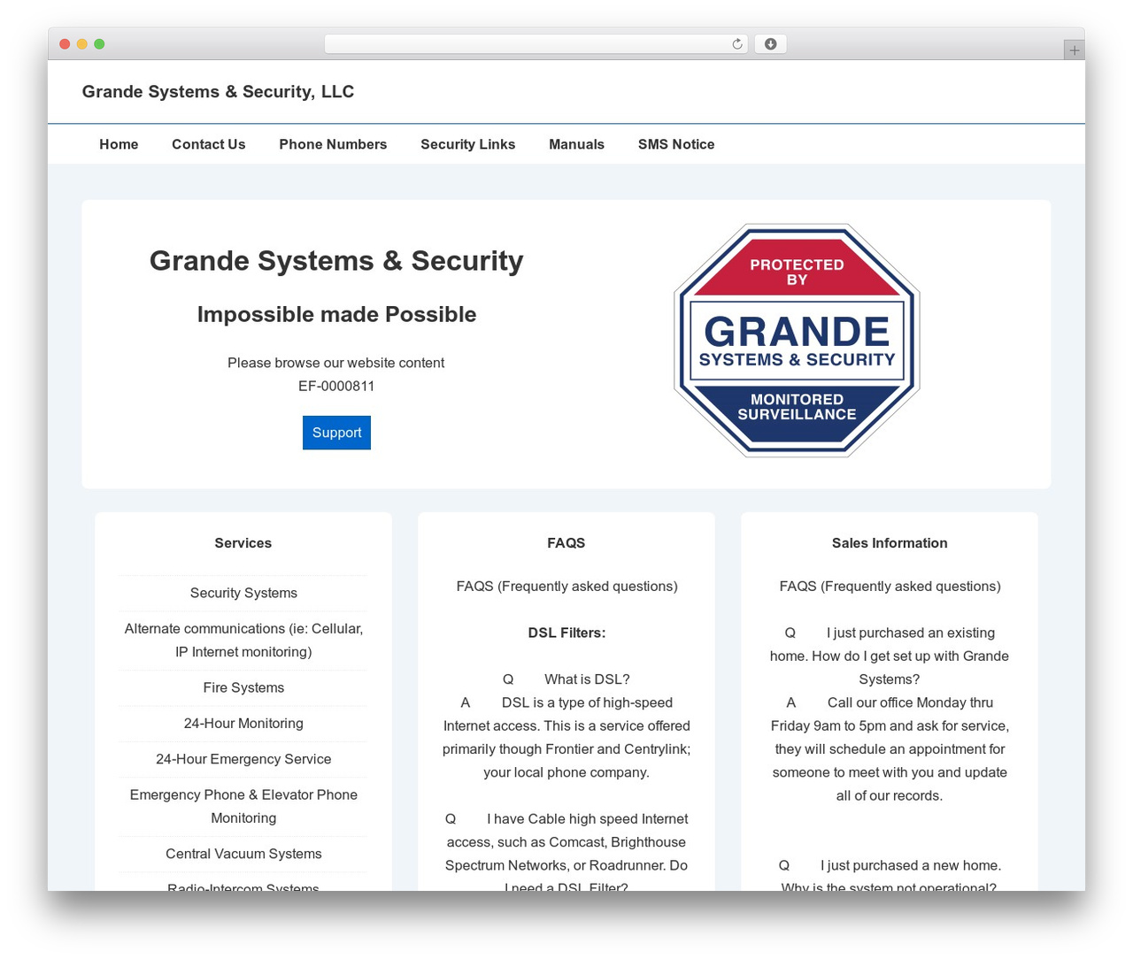 Responsive WordPress theme - grandesystems.com
