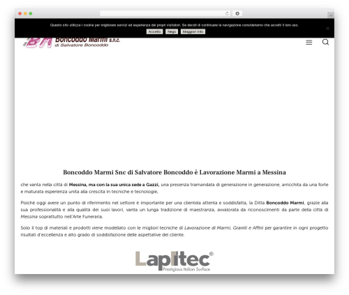 Theme WordPress Beacon - boncoddomarmi.com